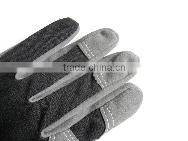 Wholesale Price Microfiber Leather Automotive Mechanic Gloves