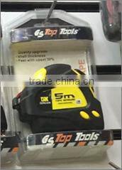 Low price three locks steel measuring tape