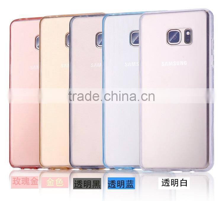 hot selling for galaxy note 7 tpu full cover case, 360 degree tpu protective case for samsung note 7