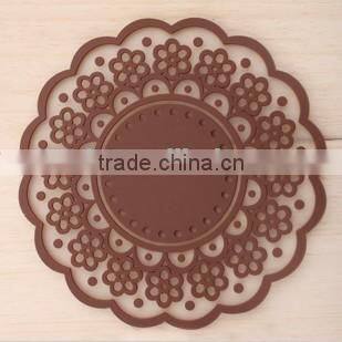 fashion silicone cup coaster