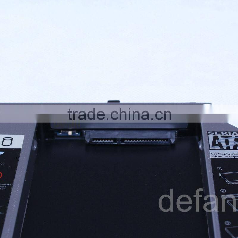 12.70mm 2.5' sata 2nd hdd enclosure/caddy/case for IBM thinkpad R400 W520
