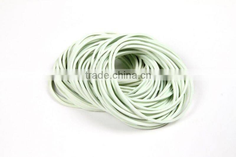 High Quality Soft Stretch Durable Silicone Rubber Band, Elastic Hair Latex Rubber Band