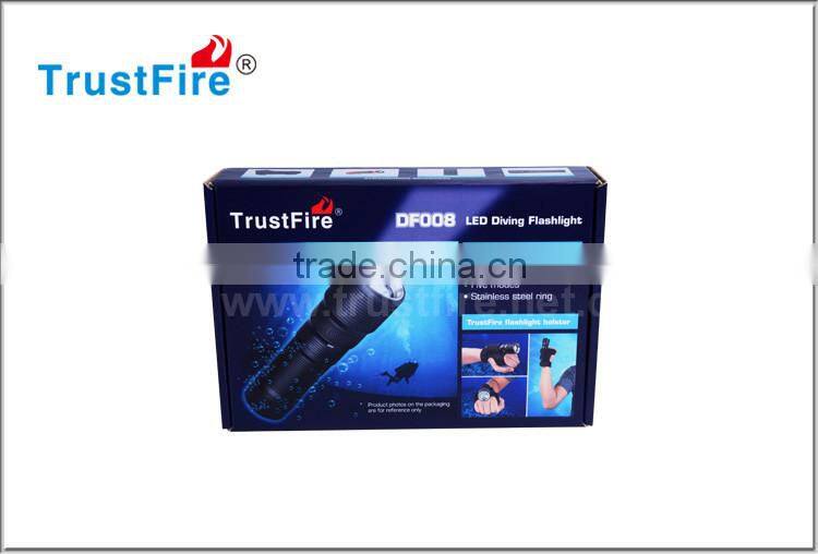 Trustfire DF-008 cree Led 700 lumens portable led hand diving flashlight
