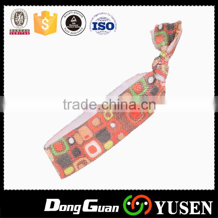 Best Selling Printed Women Fold Over Hair Tie