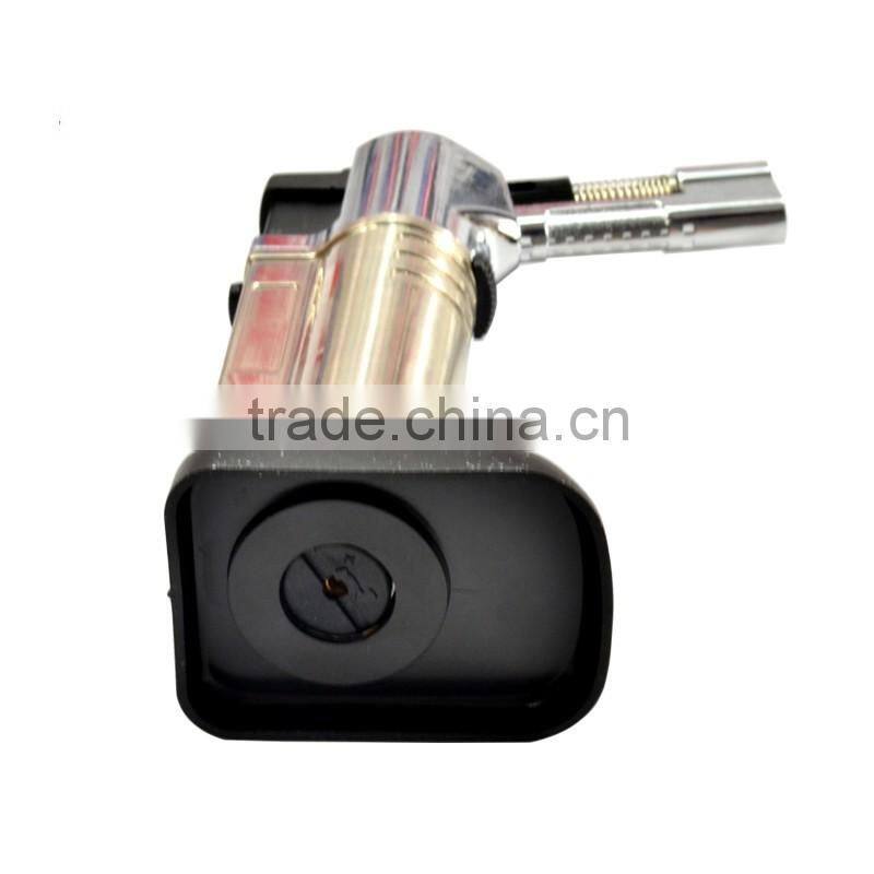 Welding Torch Jet Flame Cigarette Cigar Butane Gas Lighter EK-919