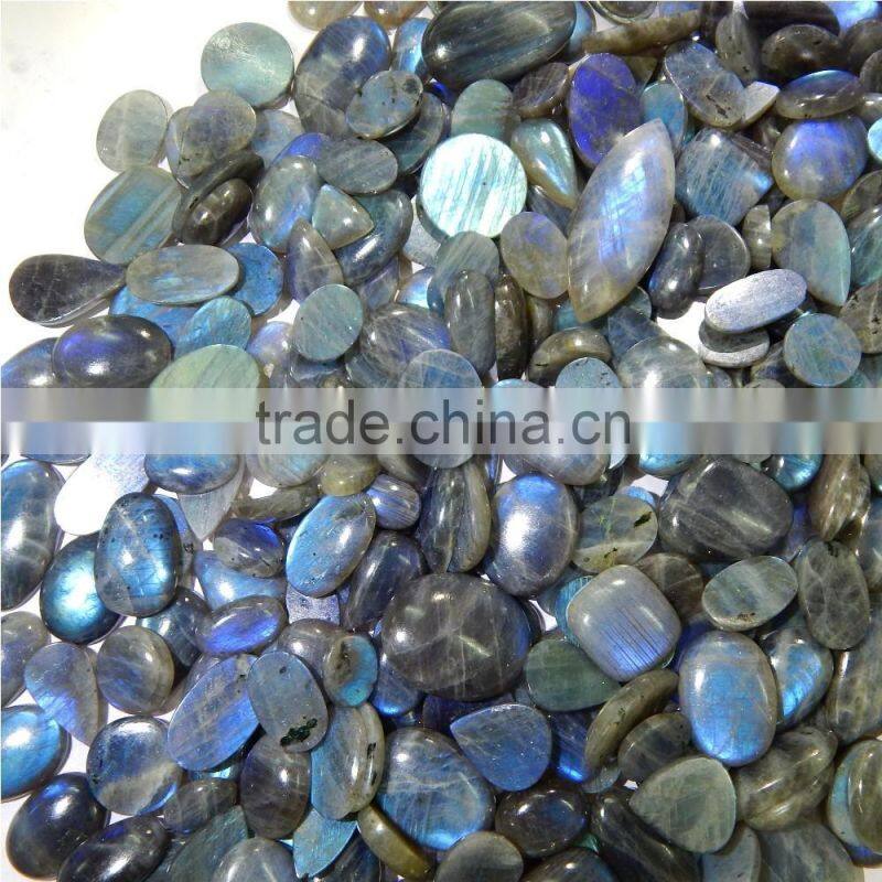 BEAUTIFUL NICE BLUE FIRE LABRADORITE GOOD COLOR & GOOD QUALITY LOT