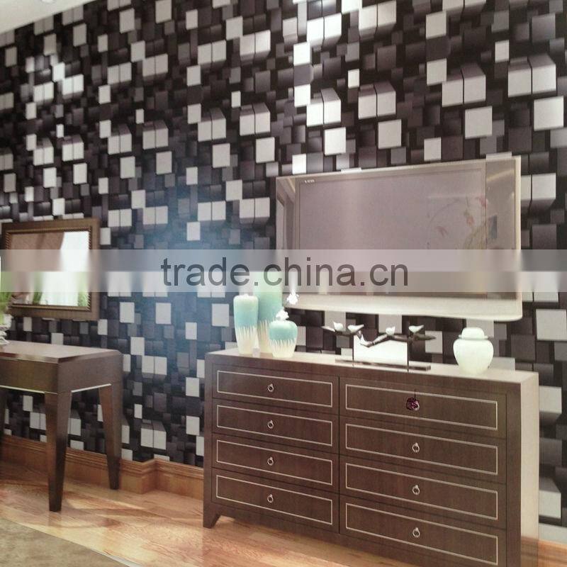 2015 new design pvc wallpapers