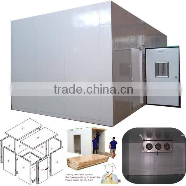 chilled cold storage room to refrigerated storage milk and yogurt