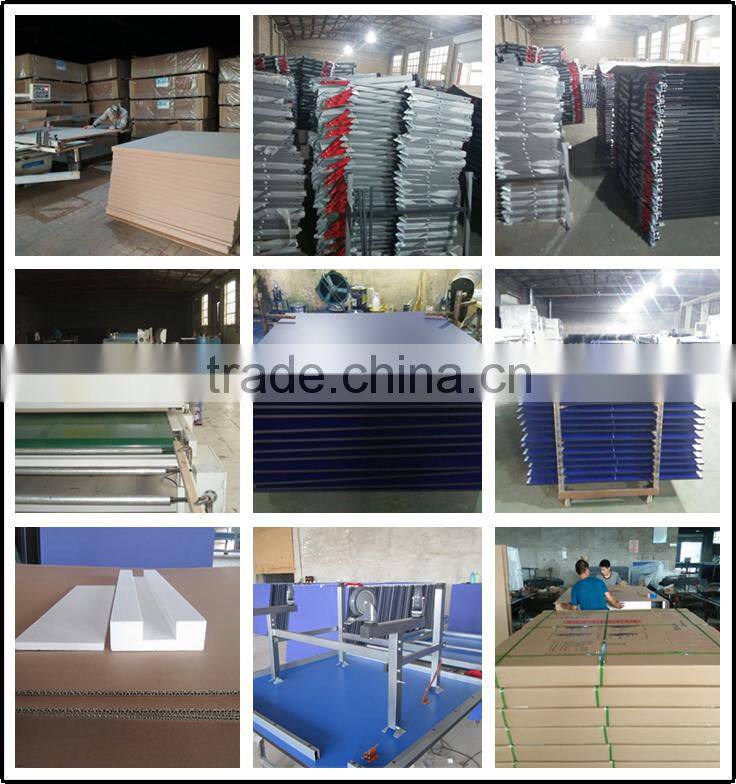 Movable single folding indoor table tennis table/ping pong table