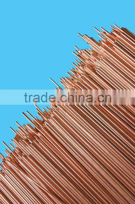 Compressor Pipe Double Single Wall Tube Copper Coated Pipe for refrigerator freezer