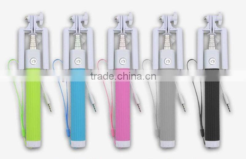 Multifunctional Monopod Selfie Stick Plastic for all smart phone