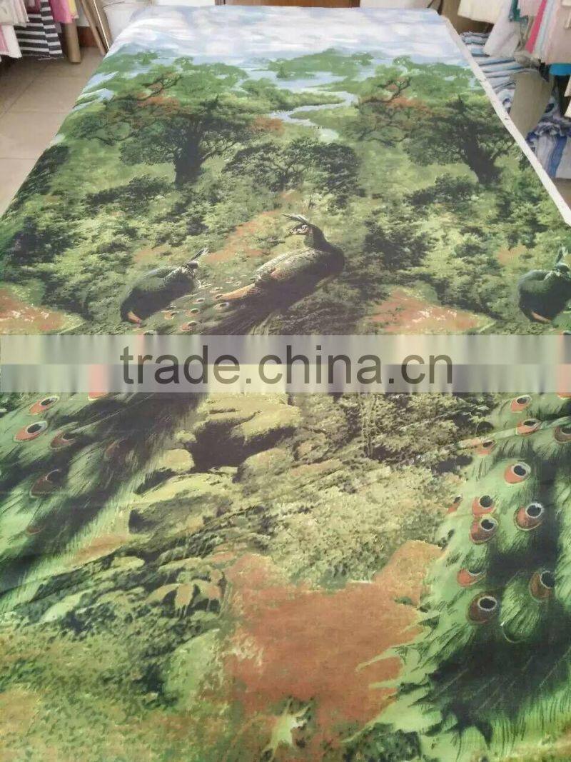 3D digita transfer print 100% cotton bedding set for Kids & Adults