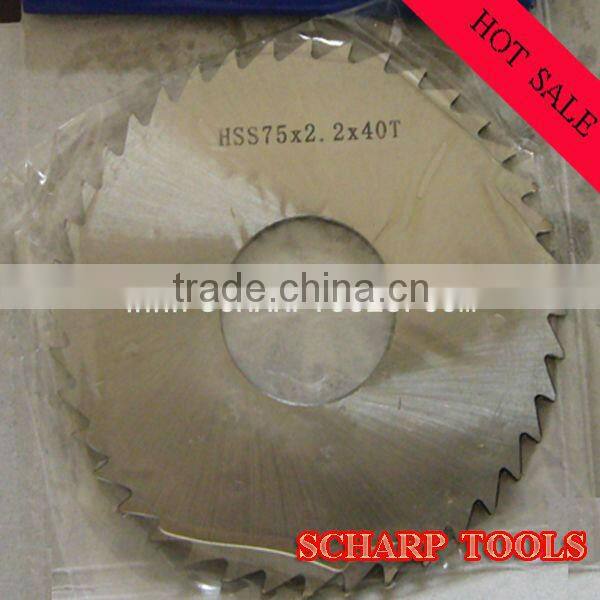 Slotting Saw slitting saw High speed steel