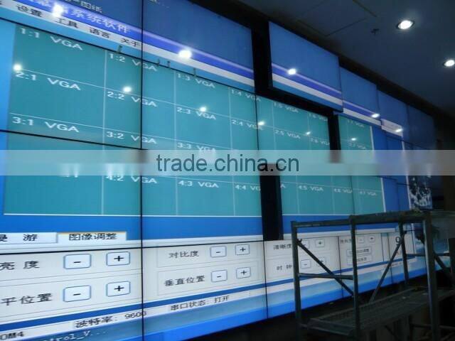 wall mount lcd loop video player /EKAA 46inch DID multi screen video wall