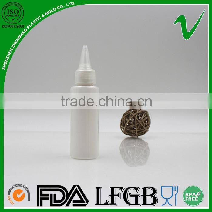 custom high quality wholesale pet plastic dropper bottles with screw cap