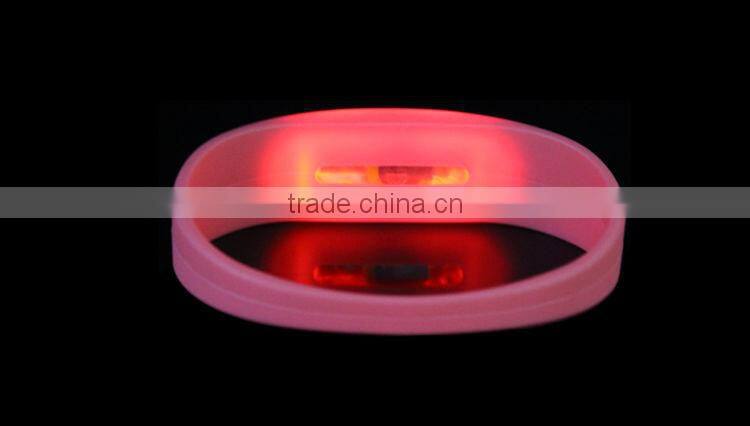 Birthday Giveaways Multi Color Silicone Bracelet With Light