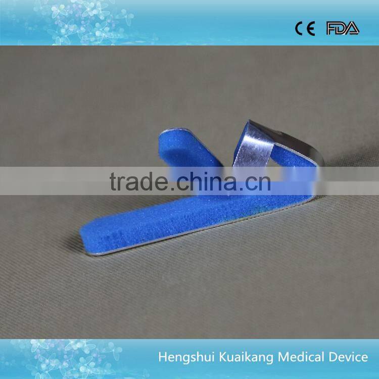 Easy used malleable aluminum splint finger guard finger support splint made in china