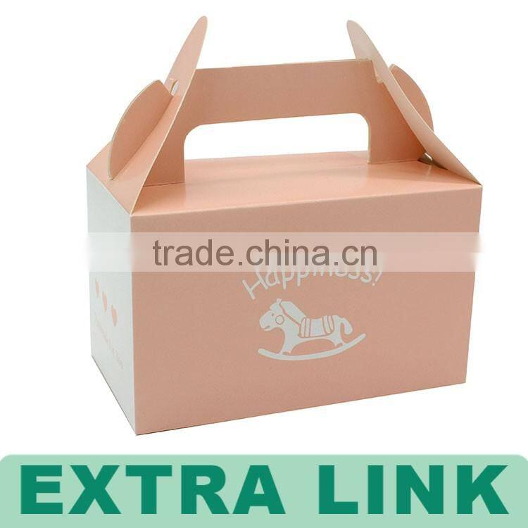 High Quality Milk Chocolate Box Paper Cardboard Packaging With Handle