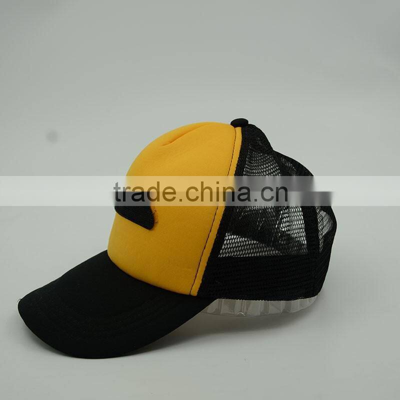 Best Selling Mesh Curved Brim Trucker Hat Snapback Cap