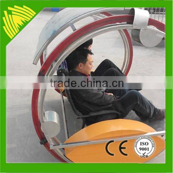 360 angles Rotating amusement park car leswing happy electric car