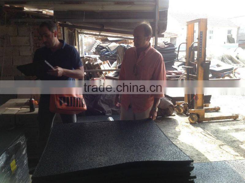 rubber interlocking tile making machine/paving rubber tile vulcanizing press
