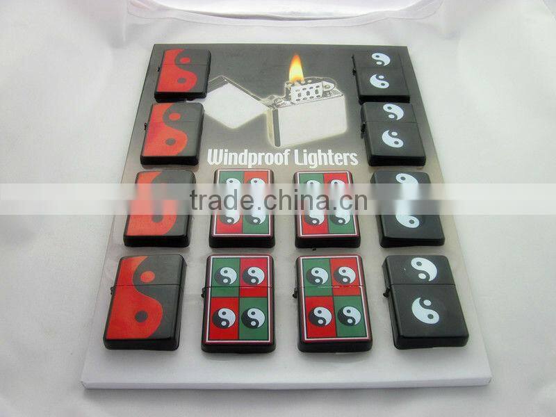 oil cigarette lighter by silkprint ,Metal Oil Lighter ,