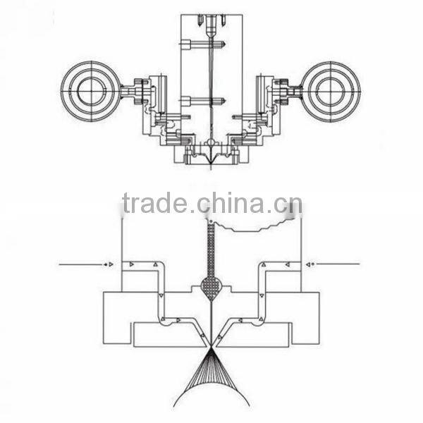 PA Melt-blown nonwoven fabric die PA Melt-blown nonwoven fabric mold