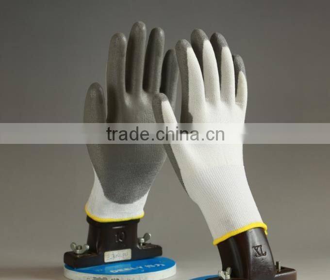 Palm dipped safety protective cheap nitrile gloves / coated working gloves