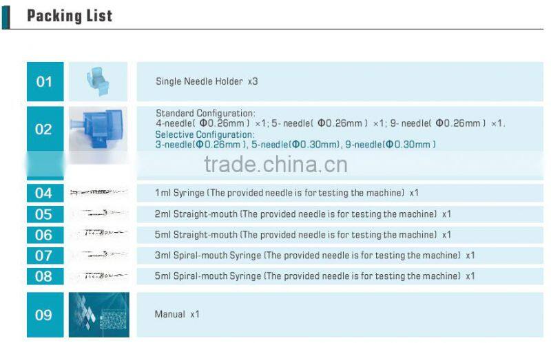 Water Mesotherapy injection machine with high effect