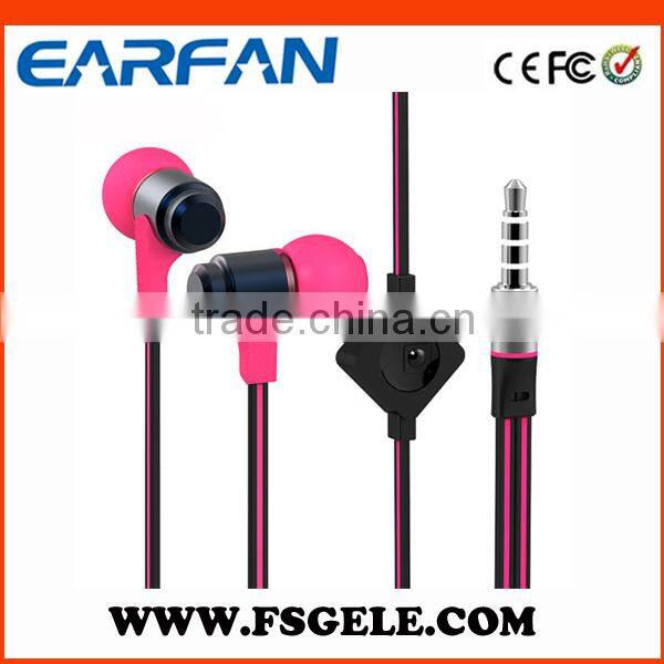 Hot selling in ear headphone for iphone 5s made in China FSG-E007