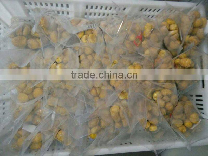 2015 good price of peeled chestnut packing with vaucum bag in china