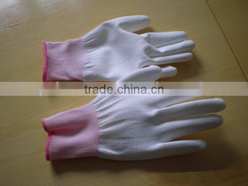 personnel protected gloves, hand-made nylon crochet gloves, made nylon crochet gloves