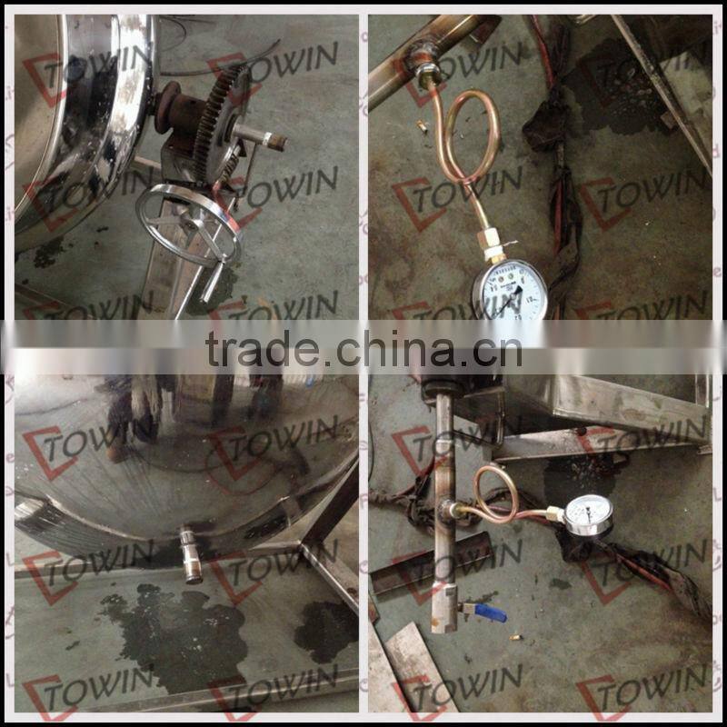 Tilting/stationary stainless steel industrial electric kettle price