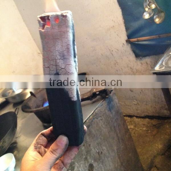 Type of square bbq charcoal briquette machine-made charcoal