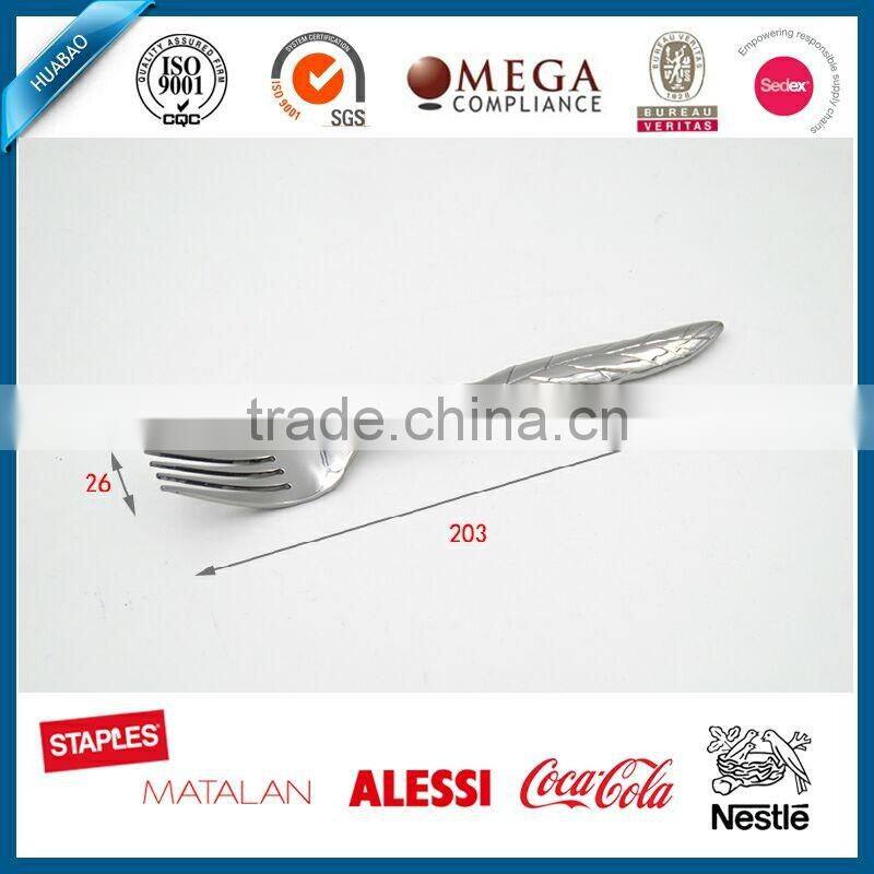 2016 NEW 4 pcs stainless steel cutlery set with pvd coating , stainless steel 304 cutlery, cutlery with leaf shape handle