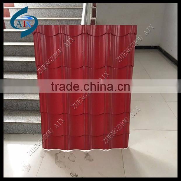 colored steel sheet roll forming machine