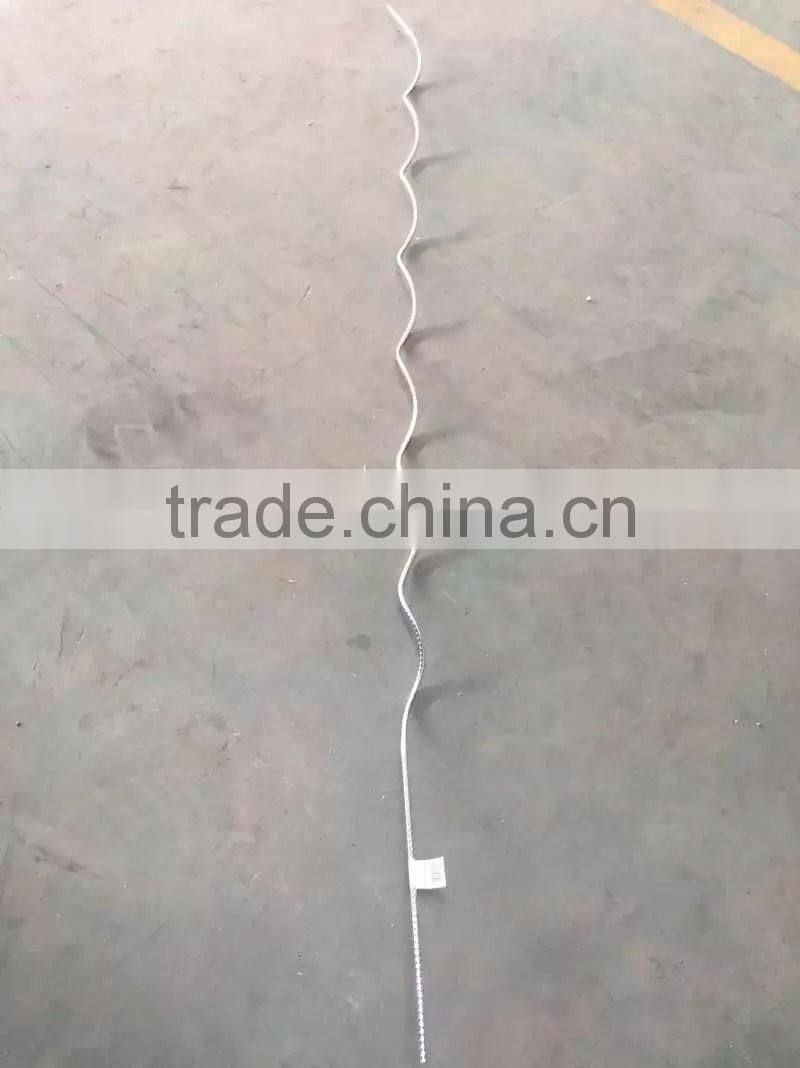 China Manufacturer Galvanized Tomato growing support spiral stake wire Price