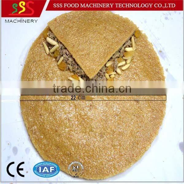 Kubba/Pastry/Pancake/Hamberg Making Machine Filming Molding Machine