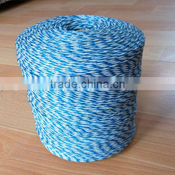 electric fence 3mm braided polywire