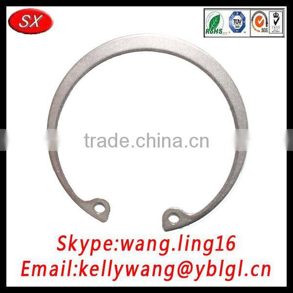 factory hot sale standard bores inner retaining rings, metal circlips for shaft made in China