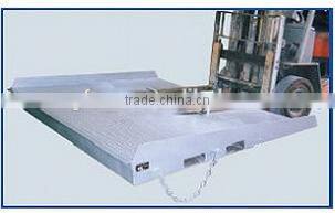 CRSN8 Container ramp for forklift warehouse dock plate