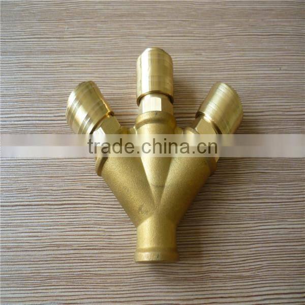 high quality brass material ,3/8"(6mm) hose barb german type plug