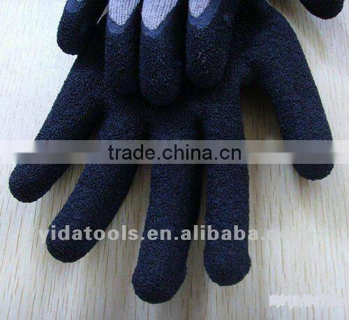 latex palm coated safety gloves