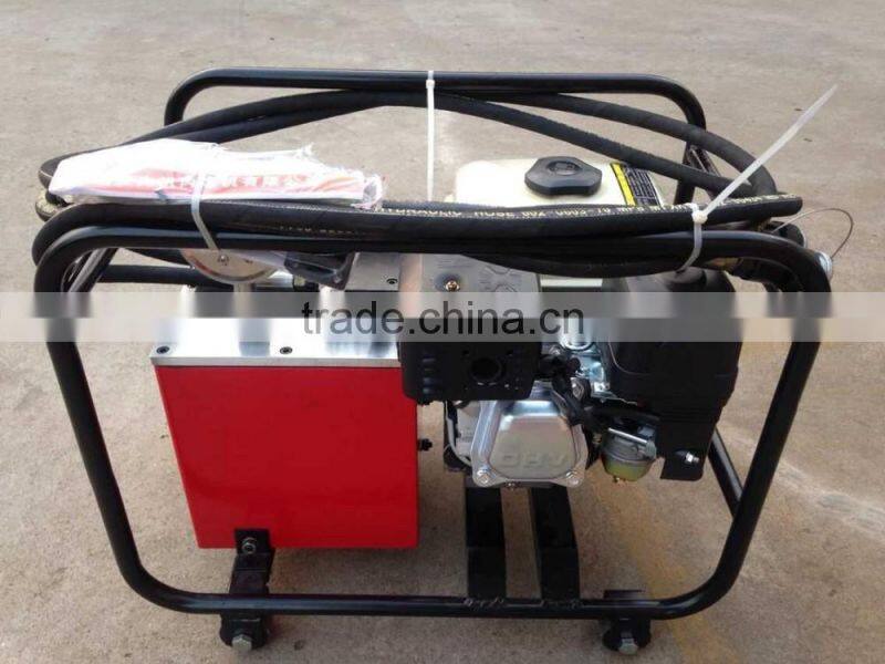 Super high pressure double speed gasoline/petrol hydraulic pump station