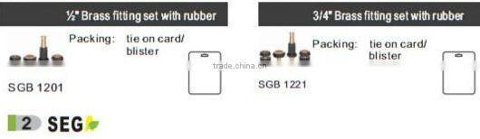 3 way brass pex fitting, brass hose quick coupling 3 way < SGB1108>