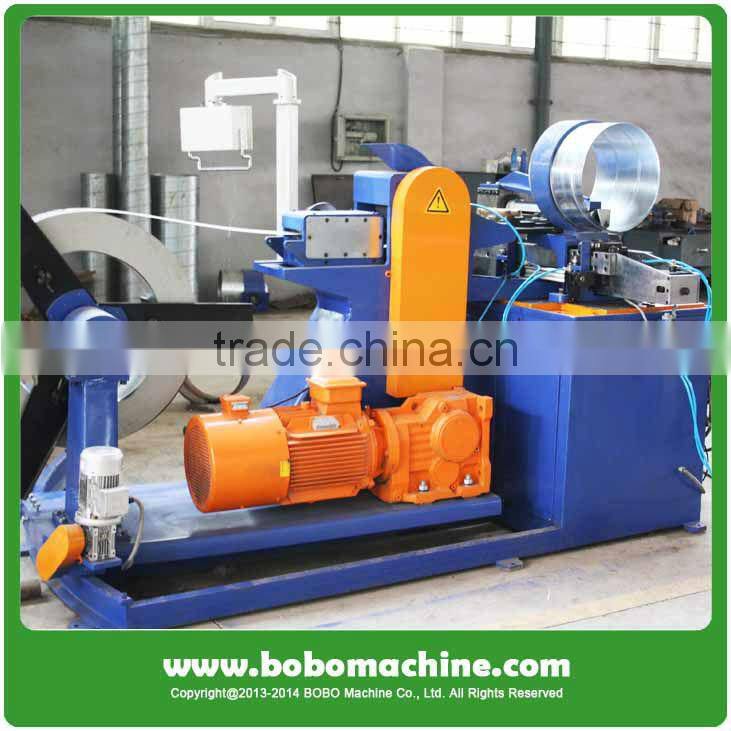 HVAC duct spiral forming machine