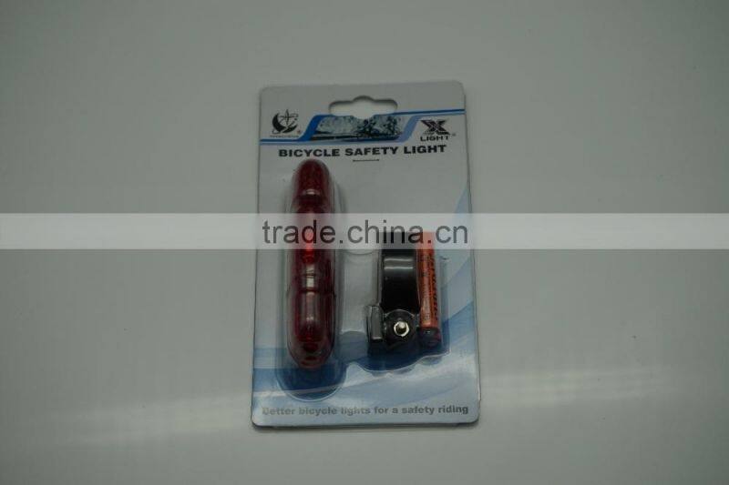 Wholesale of flashing bicycle tail Light,5 super bright red LED