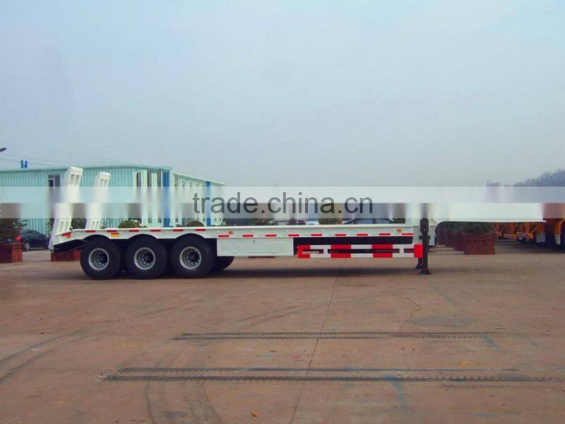 50 Ton 60 Ton Low Bed Semi Trailer/ Lowbed Semi Trailer/ Low loader Semi Trailer For Sale