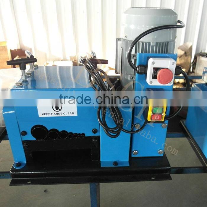 BSGH Scrap copper cable extruder usage line/cable wire stripping machine production line for sale