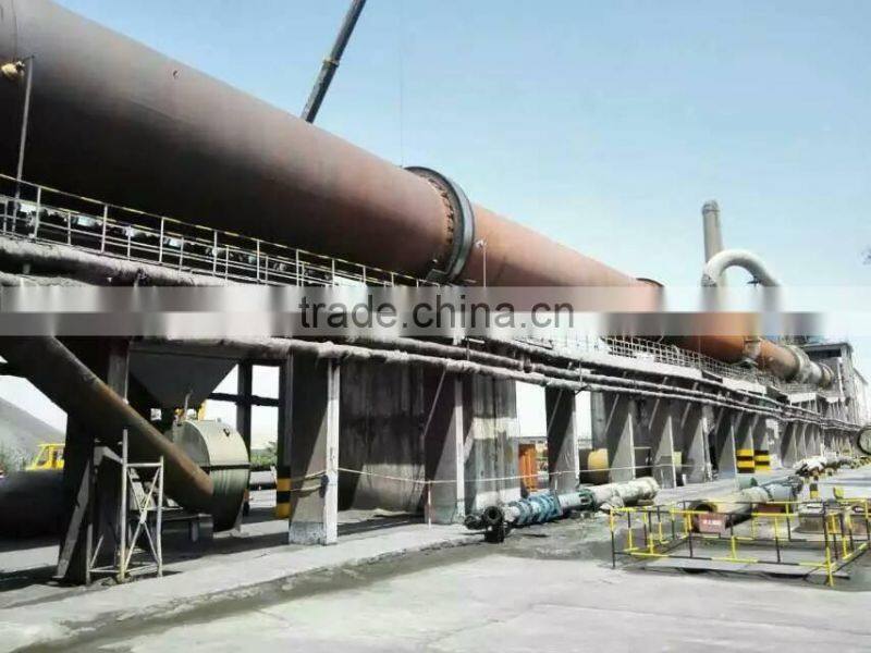 Iron ore calcination kiln for iron oxide production line price in China
